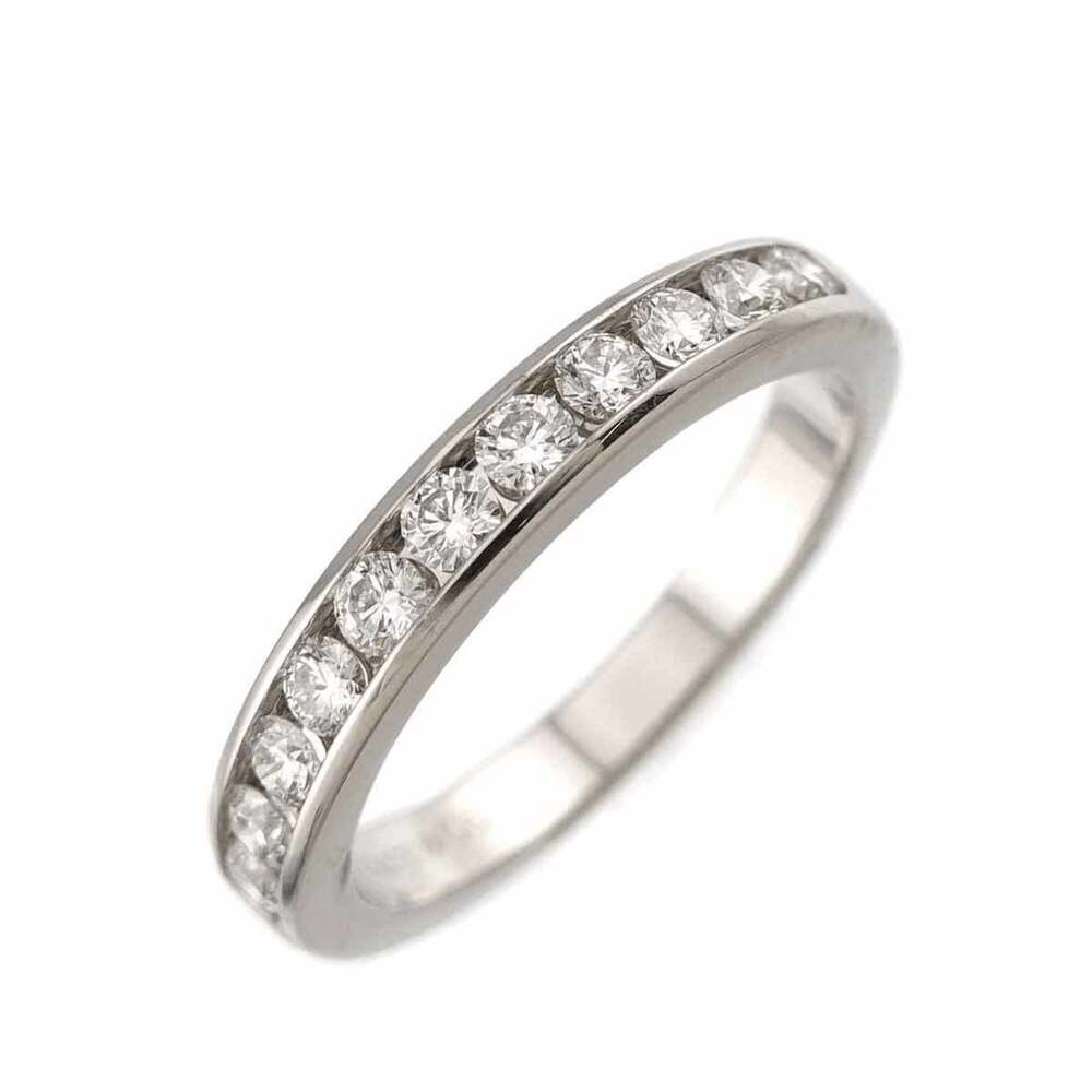 Tiffany & Co. Half Diamond Platinum Eternity Ring